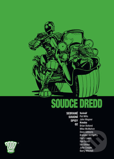 Kniha: Soudce Dredd 2 (John Wagner a kolektiv). Crew, 2017 Kniha: Soudce Dredd 2 (John Wagner a kolektiv). Crew, 2017