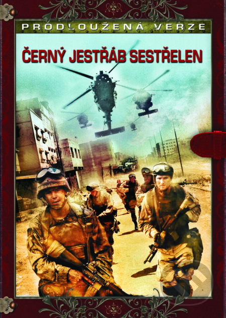 Film: Černý jestřáb sestřelen (Ridley Scott) (DVD). Bonton Film, 2016 Film: Černý jestřáb sestřelen (Ridley Scott) (DVD). Bonton Film, 2016