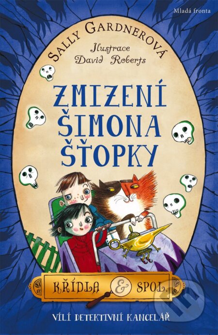 Kniha: Zmizení Šimona Šťopky (Sally Gardner). Mladá fronta, 2017 Kniha: Zmizení Šimona Šťopky (Sally Gardner). Mladá fronta, 2017