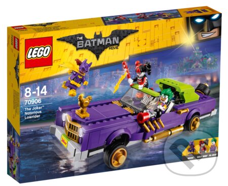 Spoločenská hra: LEGO Batman Movie 70906 Joker a jeho vozidlo Notorious Lowrider (LEGO). LEGO, 2016 Spoločenská hra: LEGO Batman Movie 70906 Joker a jeho vozidlo Notorious Lowrider (LEGO). LEGO, 2016