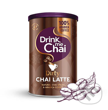 Kávy a čaje: Dirty Chai Latte (Drinkie). Drinkie, 2024 Kávy a čaje: Dirty Chai Latte (Drinkie). Drinkie, 2024