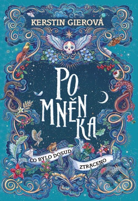 Kniha: Pomněnka: Co bylo dosud ztraceno (Kerstin Gier). CooBoo CZ, 2024 Kniha: Pomněnka: Co bylo dosud ztraceno (Kerstin Gier). CooBoo CZ, 2024
