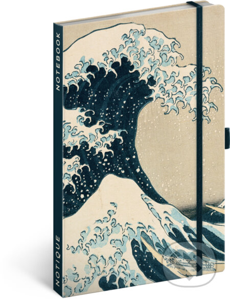 NOTIQUE Notes Katsushika Hokusai (linajkovaný) (Notique). Notique, 2024 NOTIQUE Notes Katsushika Hokusai (linajkovaný) (Notique). Notique, 2024