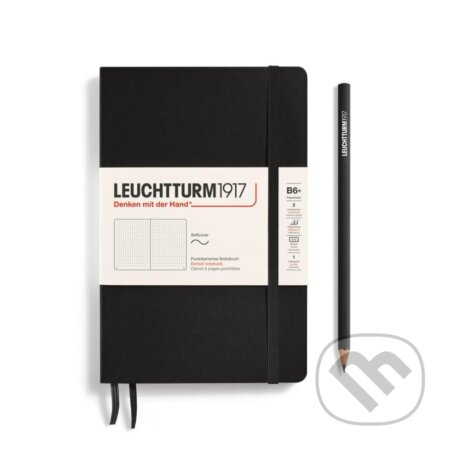 Leuchtturm1917 Zápisník Black Softcover B6+ tečkovaný (Leuchtturm1917). Leuchtturm1917, 2024 Leuchtturm1917 Zápisník Black Softcover B6+ tečkovaný (Leuchtturm1917). Leuchtturm1917, 2024