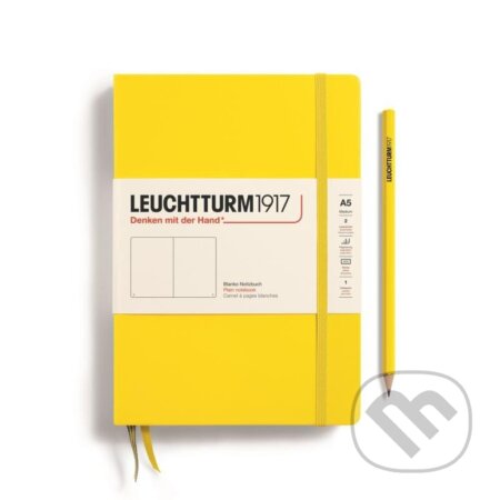 Leuchtturm1917 Zápisník Lemon Medium A5 čistý (Leuchtturm1917). Leuchtturm1917, 2024 Leuchtturm1917 Zápisník Lemon Medium A5 čistý (Leuchtturm1917). Leuchtturm1917, 2024