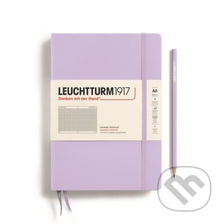 Leuchtturm1917 Zápisník Lilac Medium A5 čtverečkovaný (Leuchtturm1917). Leuchtturm1917, 2024 Leuchtturm1917 Zápisník Lilac Medium A5 čtverečkovaný (Leuchtturm1917). Leuchtturm1917, 2024