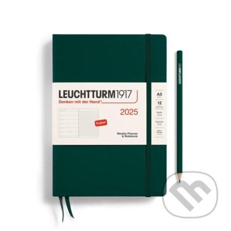 Leuchtturm1917 Weekly Planner & Notebook Medium (A5) 2025 Forest Green (Leuchtturm1917). Leuchtturm1917, 2024 Leuchtturm1917 Weekly Planner & Notebook Medium (A5) 2025 Forest Green (Leuchtturm1917). Leuchtturm1917, 2024
