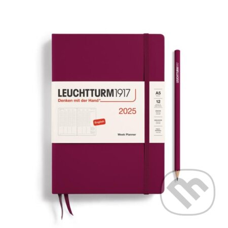 Leuchtturm1917 Week Planner Medium (A5) 2025 Port Red (Leuchtturm1917). Leuchtturm1917, 2024 Leuchtturm1917 Week Planner Medium (A5) 2025 Port Red (Leuchtturm1917). Leuchtturm1917, 2024