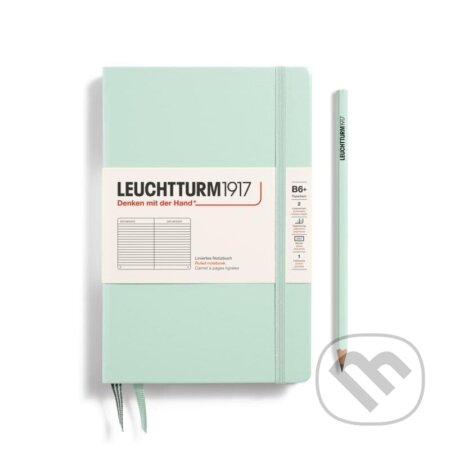 Leuchtturm1917 Zápisník Mint Green Paperback B6+ linkovaný (Leuchtturm1917). Leuchtturm1917, 2024 Leuchtturm1917 Zápisník Mint Green Paperback B6+ linkovaný (Leuchtturm1917). Leuchtturm1917, 2024