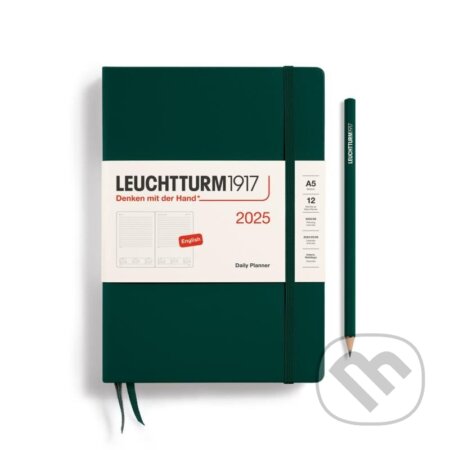 Leuchtturm1917 Daily Planner Medium (A5) 2025 Forest Green (Leuchtturm1917). Leuchtturm1917, 2024 Leuchtturm1917 Daily Planner Medium (A5) 2025 Forest Green (Leuchtturm1917). Leuchtturm1917, 2024