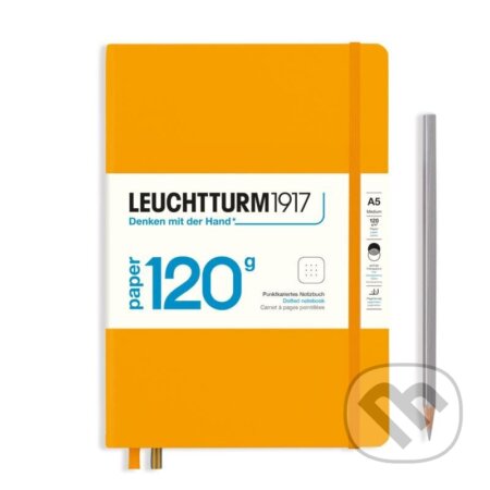 Leuchtturm1917 Zápisník 120GRising Sun A5 tečkovaný (Leuchtturm1917). Leuchtturm1917, 2024 Leuchtturm1917 Zápisník 120GRising Sun A5 tečkovaný (Leuchtturm1917). Leuchtturm1917, 2024