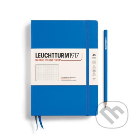 Leuchtturm1917 Zápisník Sky Medium A5 tečkovaný (Leuchtturm1917). Leuchtturm1917, 2024 Leuchtturm1917 Zápisník Sky Medium A5 tečkovaný (Leuchtturm1917). Leuchtturm1917, 2024