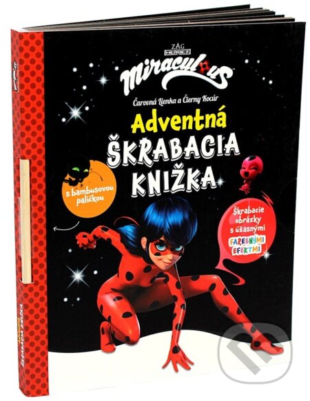 Kniha: Čarovná Lienka a Čierny Kocúr: Adventná škrabacia knižka (Autorský kolektív). Alicanto, 2024 Kniha: Čarovná Lienka a Čierny Kocúr: Adventná škrabacia knižka (Autorský kolektív). Alicanto, 2024