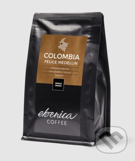 Kávy a čaje: Colombia Felice Medellin (EBENICA Coffee). EBENICA Coffee Kávy a čaje: Colombia Felice Medellin (EBENICA Coffee). EBENICA Coffee