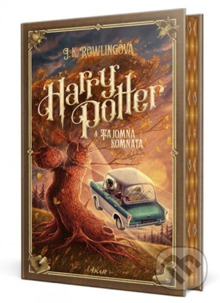 Kniha: Harry Potter a Tajomná komnata (farebná oriezka) (J.K. Rowling). Ikar, 2024 Kniha: Harry Potter a Tajomná komnata (farebná oriezka) (J.K. Rowling). Ikar, 2024