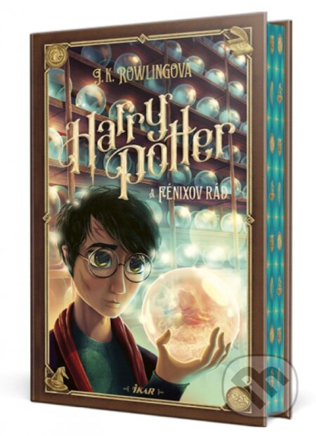 Kniha: Harry Potter a Fénixov rád (farebná oriezka) (J.K. Rowling). Ikar, 2024 Kniha: Harry Potter a Fénixov rád (farebná oriezka) (J.K. Rowling). Ikar, 2024