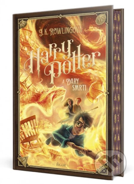 Kniha: Harry Potter a Dary smrti (farebná oriezka) (J.K. Rowling). Ikar, 2024 Kniha: Harry Potter a Dary smrti (farebná oriezka) (J.K. Rowling). Ikar, 2024