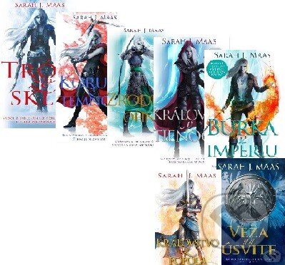 Kniha: Trón zo skla 1 - 7 (Kolekcia) (Sarah J. Maas), 2024 Kniha: Trón zo skla 1 - 7 (Kolekcia) (Sarah J. Maas), 2024