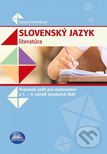 Kniha: Slovenský jazyk - literatúra (Adriana Hlavinková). Mapa Slovakia, 2024 Kniha: Slovenský jazyk - literatúra (Adriana Hlavinková). Mapa Slovakia, 2024