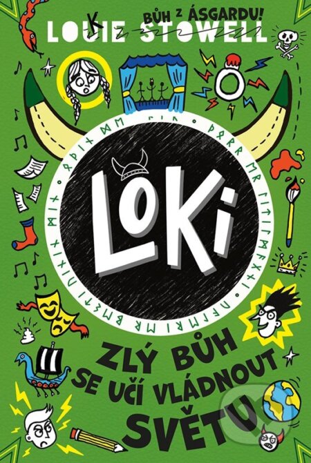 Kniha: Loki: zlý bůh se učí vládnout světu (Louie Stowell). CPRESS, 2024 Kniha: Loki: zlý bůh se učí vládnout světu (Louie Stowell). CPRESS, 2024