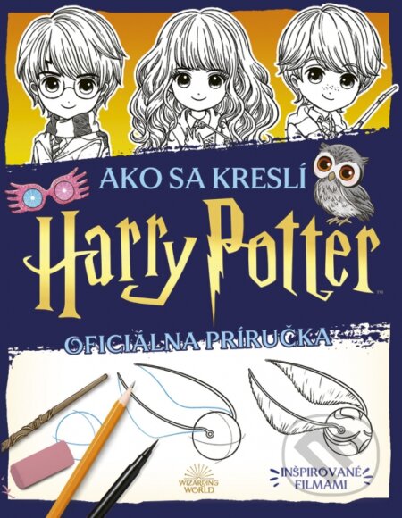 Kniha: Ako sa kreslí Harry Potter (Oficiálna príručka) (Isa Gouache), 2024 Kniha: Ako sa kreslí Harry Potter (Oficiálna príručka) (Isa Gouache), 2024