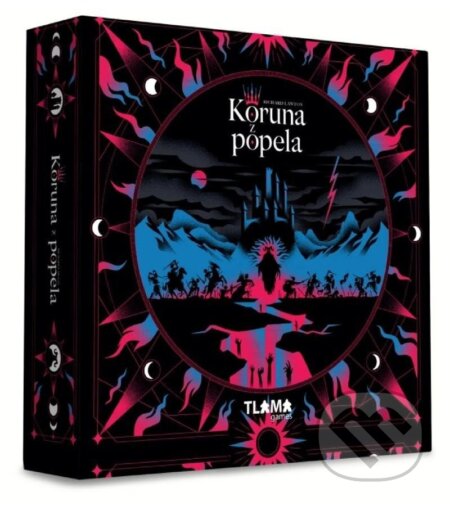 Společenská hra: Koruna z popela (Tlama games). Tlama games, 2024 Společenská hra: Koruna z popela (Tlama games). Tlama games, 2024
