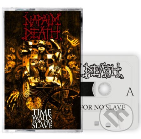 Hudobné CD: Napalm Death: Time Waits For No Slave (White) MC (Hudobné albumy). Hudobné albumy, 2024 Hudobné CD: Napalm Death: Time Waits For No Slave (White) MC (Hudobné albumy). Hudobné albumy, 2024