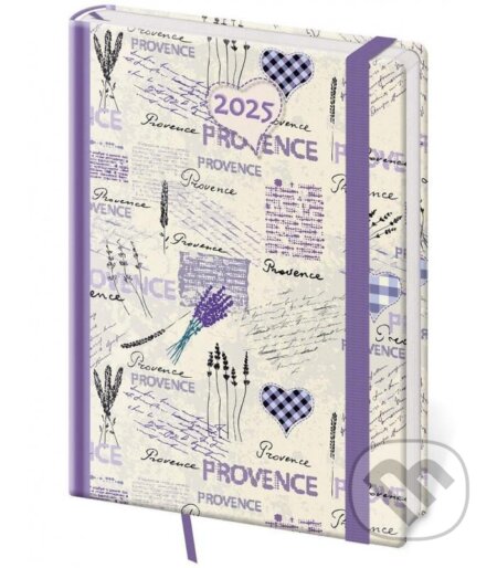 Diář 2025 Vario denní A5 Provence s gumičkou (Helma365). Helma365, 2024 Diář 2025 Vario denní A5 Provence s gumičkou (Helma365). Helma365, 2024