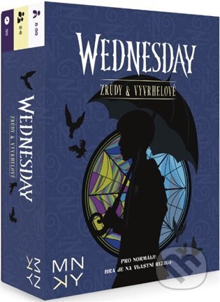 Spoločenská hra: Wednesday: Zrůdy a vyvrhelové (MNKY). MNKY, 2024 Spoločenská hra: Wednesday: Zrůdy a vyvrhelové (MNKY). MNKY, 2024
