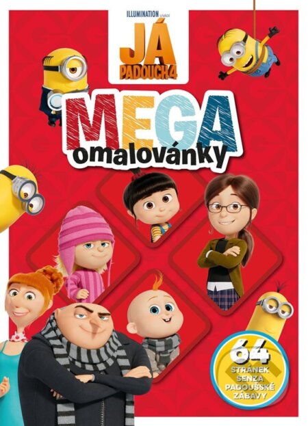 Kniha: Já padouch 4: Mega omalovánky (Alicanto). Alicanto, 2024 Kniha: Já padouch 4: Mega omalovánky (Alicanto). Alicanto, 2024