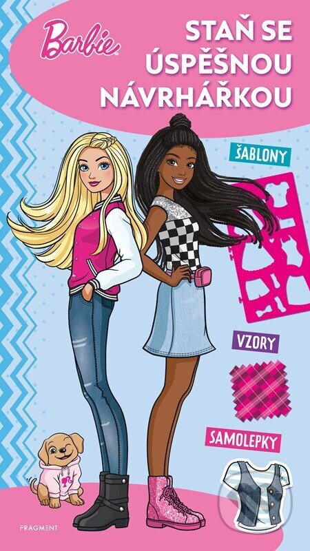 Kniha: Barbie - Staň se úspěšnou návrhářkou (Autorský kolektiv). Nakladatelství Fragment, 2024 Kniha: Barbie - Staň se úspěšnou návrhářkou (Autorský kolektiv). Nakladatelství Fragment, 2024