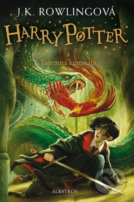 Kniha: Harry Potter a Tajemná komnata (J.K. Rowling). Albatros CZ, 2024 Kniha: Harry Potter a Tajemná komnata (J.K. Rowling). Albatros CZ, 2024
