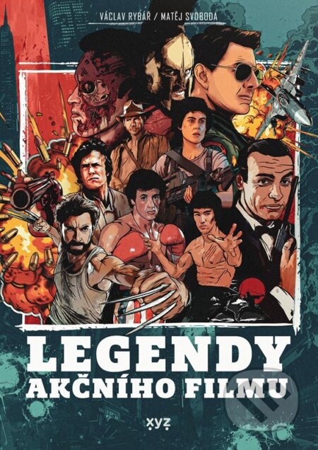 Kniha: Legendy akčního filmu (Matěj Svoboda a Václav Rybář). XYZ, 2024 Kniha: Legendy akčního filmu (Matěj Svoboda a Václav Rybář). XYZ, 2024
