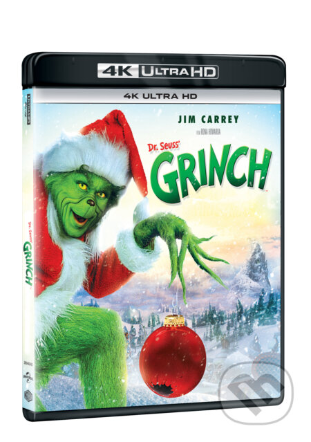 Film: Grinch Ultra HD Blu-ray (Ron Howard, Scott Mosier a Yarrow Cheney) (UltraHDBlu-ray). Magicbox, 2024 Film: Grinch Ultra HD Blu-ray (Ron Howard, Scott Mosier a Yarrow Cheney) (UltraHDBlu-ray). Magicbox, 2024