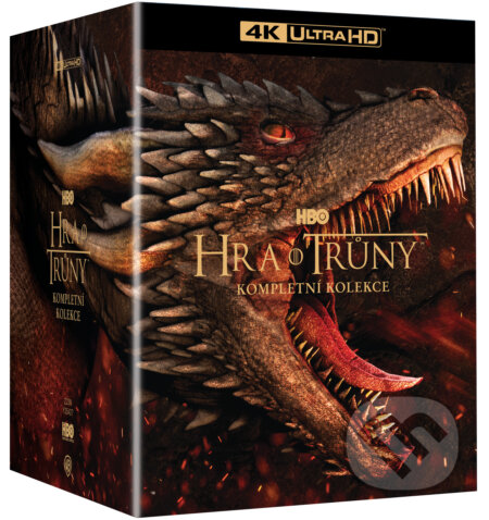 Film: Hra o trůny kolekce 1.-8. série 33BD (UHD+3BD bonus disk) Ultra HD Blu-ray (Magicbox) (UltraHDBlu-ray). Magicbox, 2024 Film: Hra o trůny kolekce 1.-8. série 33BD (UHD+3BD bonus disk) Ultra HD Blu-ray (Magicbox) (UltraHDBlu-ray). Magicbox, 2024