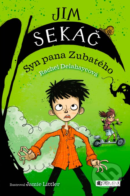 Kniha: Jim Sekáč: Syn pana Zubatého (Rachel Delahaye). Nakladatelství Fragment, 2017 Kniha: Jim Sekáč: Syn pana Zubatého (Rachel Delahaye). Nakladatelství Fragment, 2017