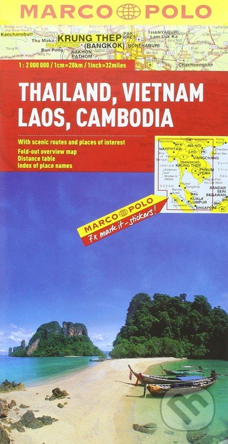 Thailand, Vietnam, Laos, Cambodia (Marco Polo). Marco Polo Thailand, Vietnam, Laos, Cambodia (Marco Polo). Marco Polo