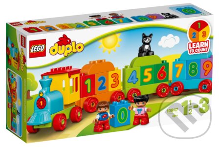 LEGO Duplo 10847 Vláčik s číslami, LEGO, 2017