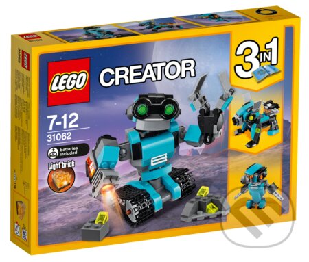 Spoločenská hra: LEGO Creator 31062 Prieskumný robot (LEGO). LEGO, 2017 Spoločenská hra: LEGO Creator 31062 Prieskumný robot (LEGO). LEGO, 2017