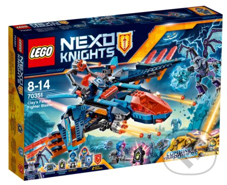 LEGO Nexo Knights 70351 Clayov letún Falcon Fighter Blaster, LEGO, 2017