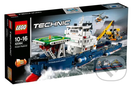 LEGO Technic 42064 Oceánska prieskumná loď, LEGO, 2017