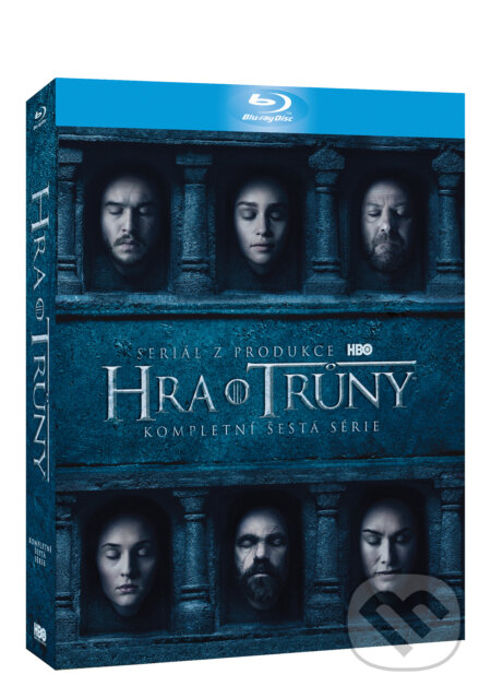 Film: Hra o trůny 6. série Viva balení (Daniel Sackheim, Jack Bender, Jeremy Podeswa, Mark Mylod a Miguel Sapochnik) (Blu-ray). Magicbox, 2017 Film: Hra o trůny 6. série Viva balení (Daniel Sackheim, Jack Bender, Jeremy Podeswa, Mark Mylod a Miguel Sapochnik) (Blu-ray). Magicbox, 2017