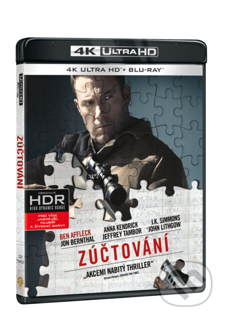 Film: Zúčtování Ultra HD Blu-ray (Gavin O'Connor) (UltraHDBlu-ray). Magicbox, 2017 Film: Zúčtování Ultra HD Blu-ray (Gavin O'Connor) (UltraHDBlu-ray). Magicbox, 2017