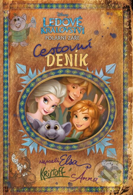Kniha: Ledové království: Polární záře - Cestovní deník (Becky Matheson a Jessica Julius). Egmont ČR, 2017 Kniha: Ledové království: Polární záře - Cestovní deník (Becky Matheson a Jessica Julius). Egmont ČR, 2017