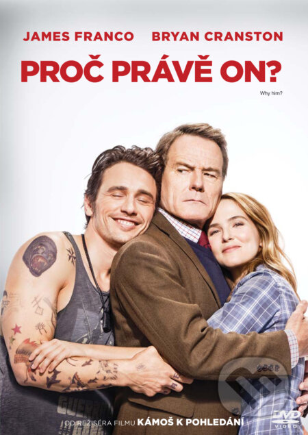 Film: Proč právě on? (John Hamburg) (DVD). Bonton Film, 2017 Film: Proč právě on? (John Hamburg) (DVD). Bonton Film, 2017