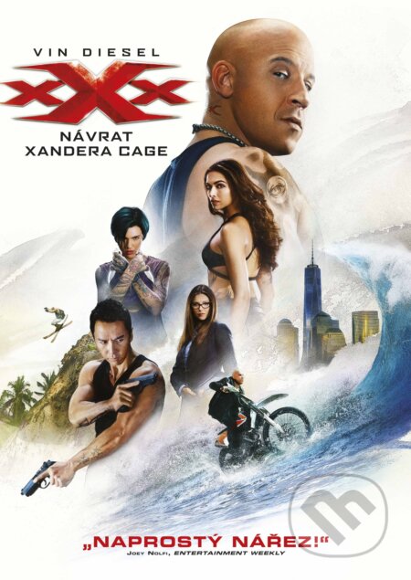 Film: xXx: Návrat Xandera Cage (D.J. Caruso) (DVD). Magicbox, 2017 Film: xXx: Návrat Xandera Cage (D.J. Caruso) (DVD). Magicbox, 2017