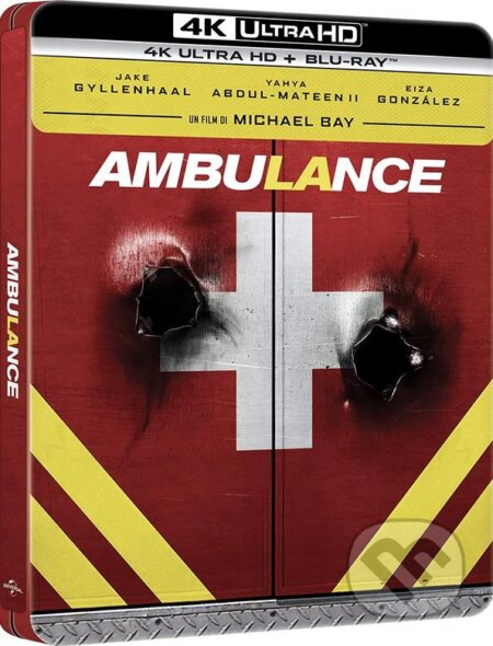 Film: Ambulance - steelbook Ultra HD Blu-ray (Michael Bay) (UltraHDBlu-ray). Magicbox, 2024 Film: Ambulance - steelbook Ultra HD Blu-ray (Michael Bay) (UltraHDBlu-ray). Magicbox, 2024