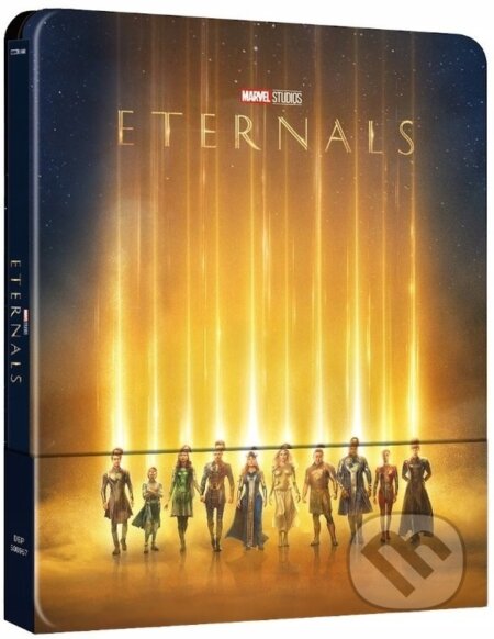 Film: Eternals - steelbook (Chloé Zhao) (Blu-ray). Magicbox, 2024 Film: Eternals - steelbook (Chloé Zhao) (Blu-ray). Magicbox, 2024