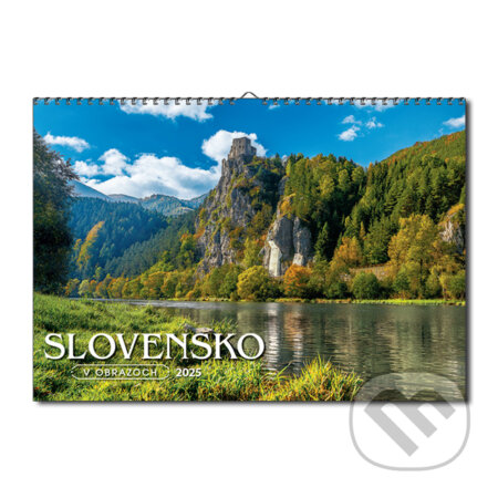 Nástenný kalendár Slovensko v obrazoch 2025 (Spektrum grafik). Spektrum grafik, 2024 Nástenný kalendár Slovensko v obrazoch 2025 (Spektrum grafik). Spektrum grafik, 2024