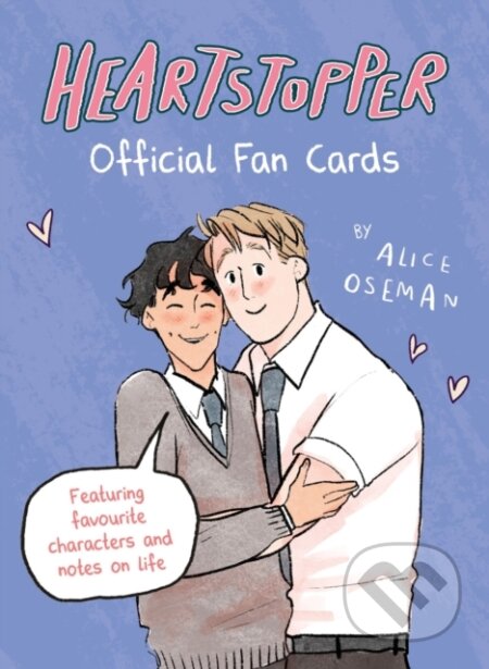 Kniha: Heartstopper Official Fan Cards (Alice Oseman). Laurence King Publishing, 2024 Kniha: Heartstopper Official Fan Cards (Alice Oseman). Laurence King Publishing, 2024